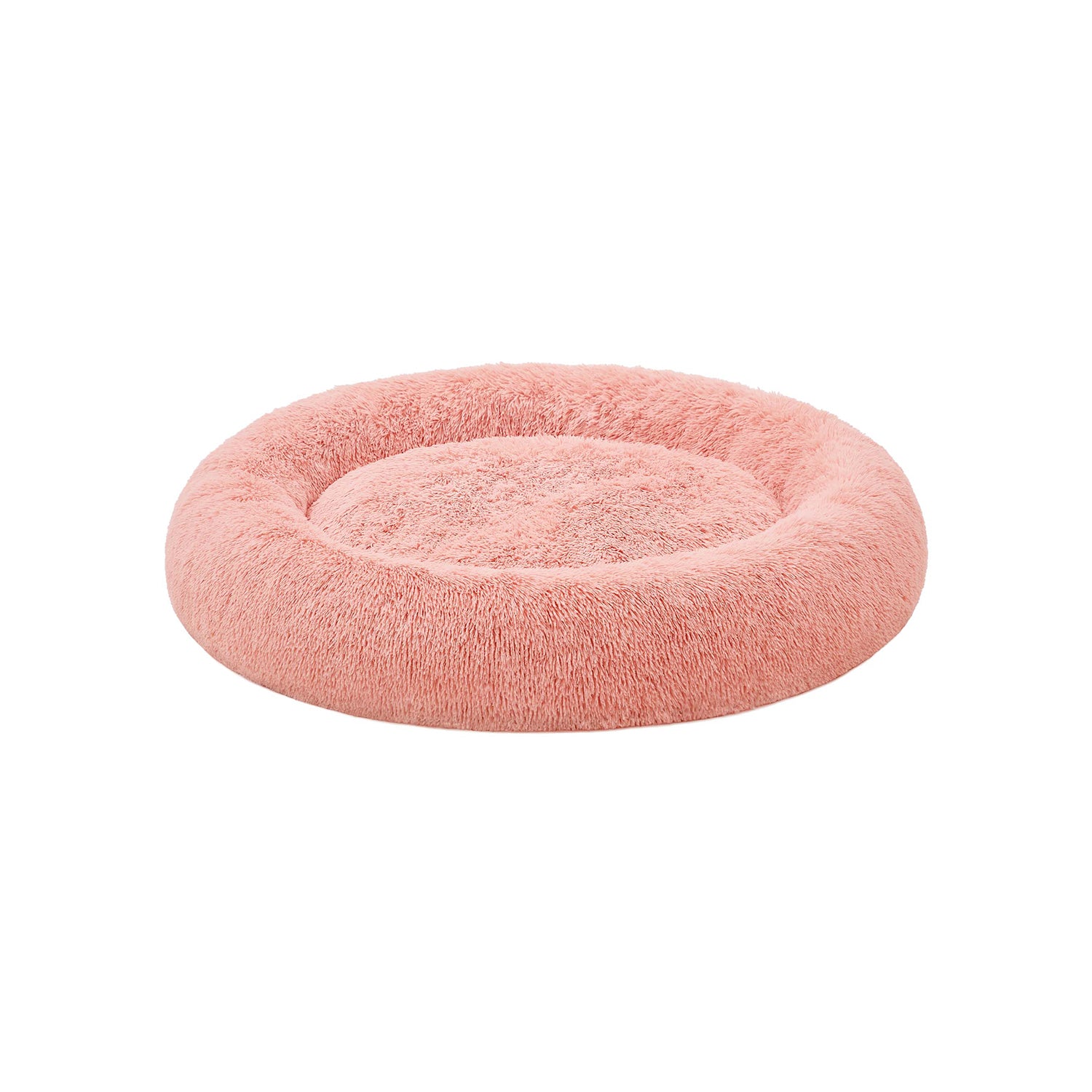 Dog basket - fluffy & washable - Ø 120 cm - pink