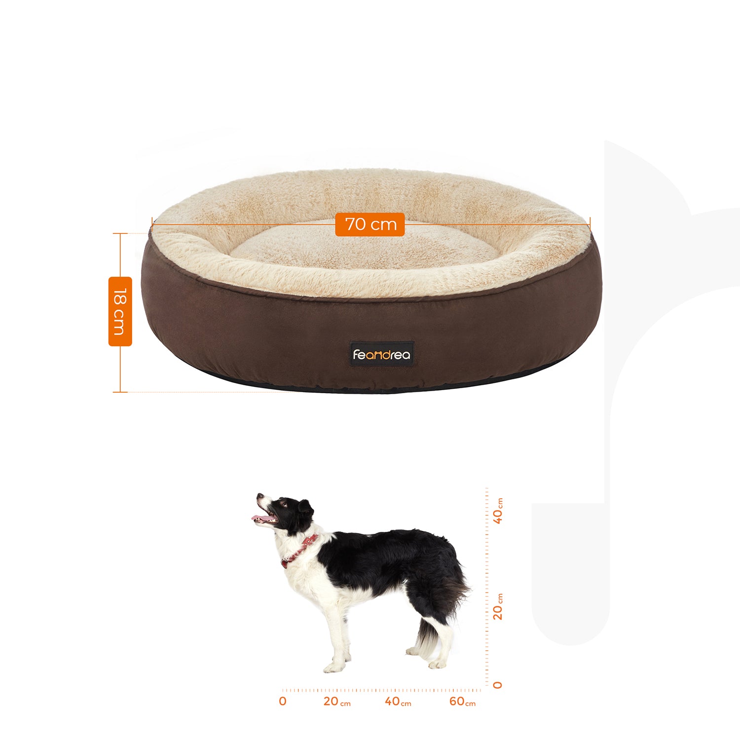 Cat basket - donut shape - Ø 70 cm