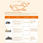 Orthopedic dog basket - 91 x 71 x 25 cm