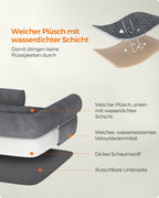 Orthopedic dog bed - Dog cushion with soft filling