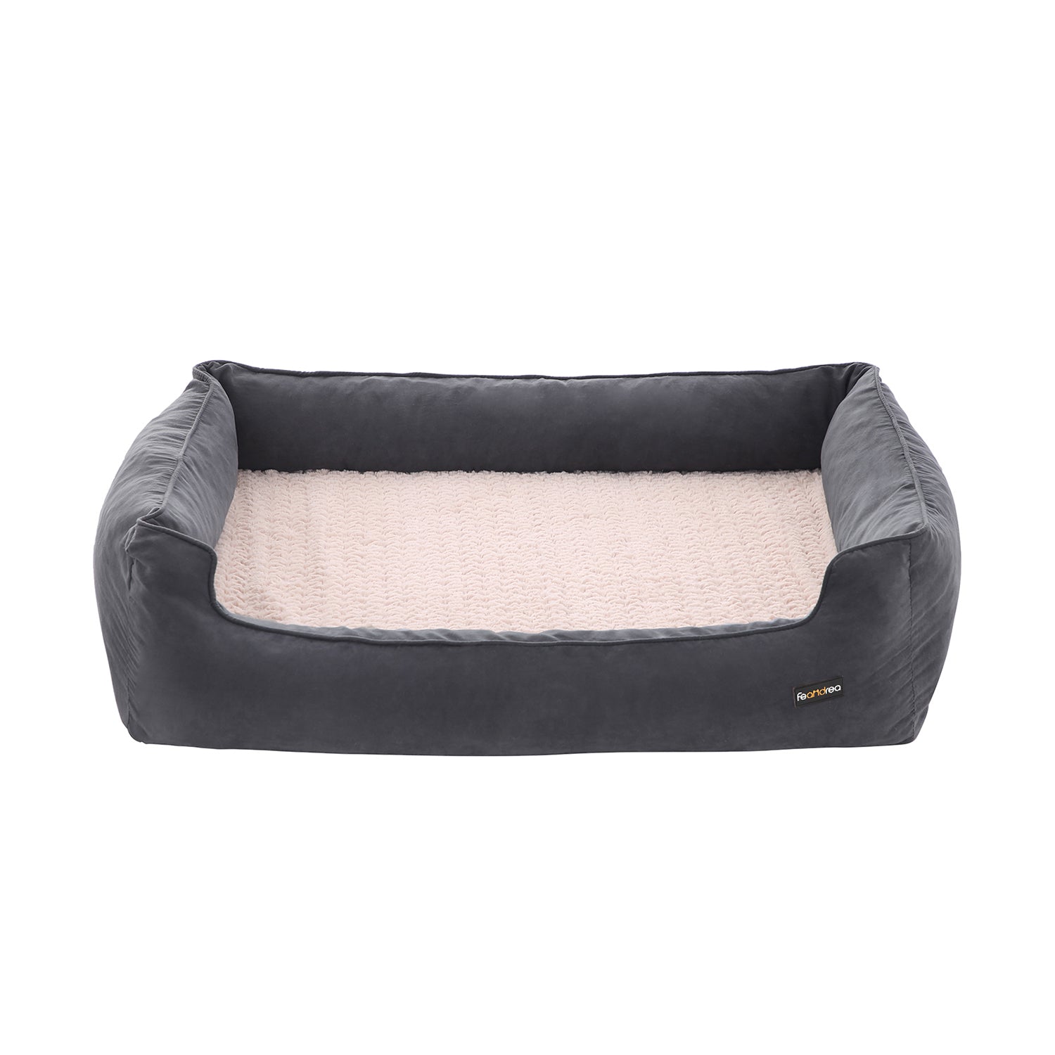 Orthopedic dog bed - 110 x 80 x 26 cm - Black