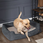 Orthopedic dog bed - 110 x 80 x 26 cm - Black