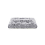 Dog basket - Fluffy dog mat - Light gray