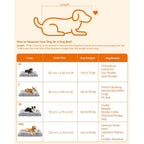 Dog basket - Fluffy dog mat - Light gray