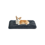 Dog basket - Fluffy dog mat - Light gray