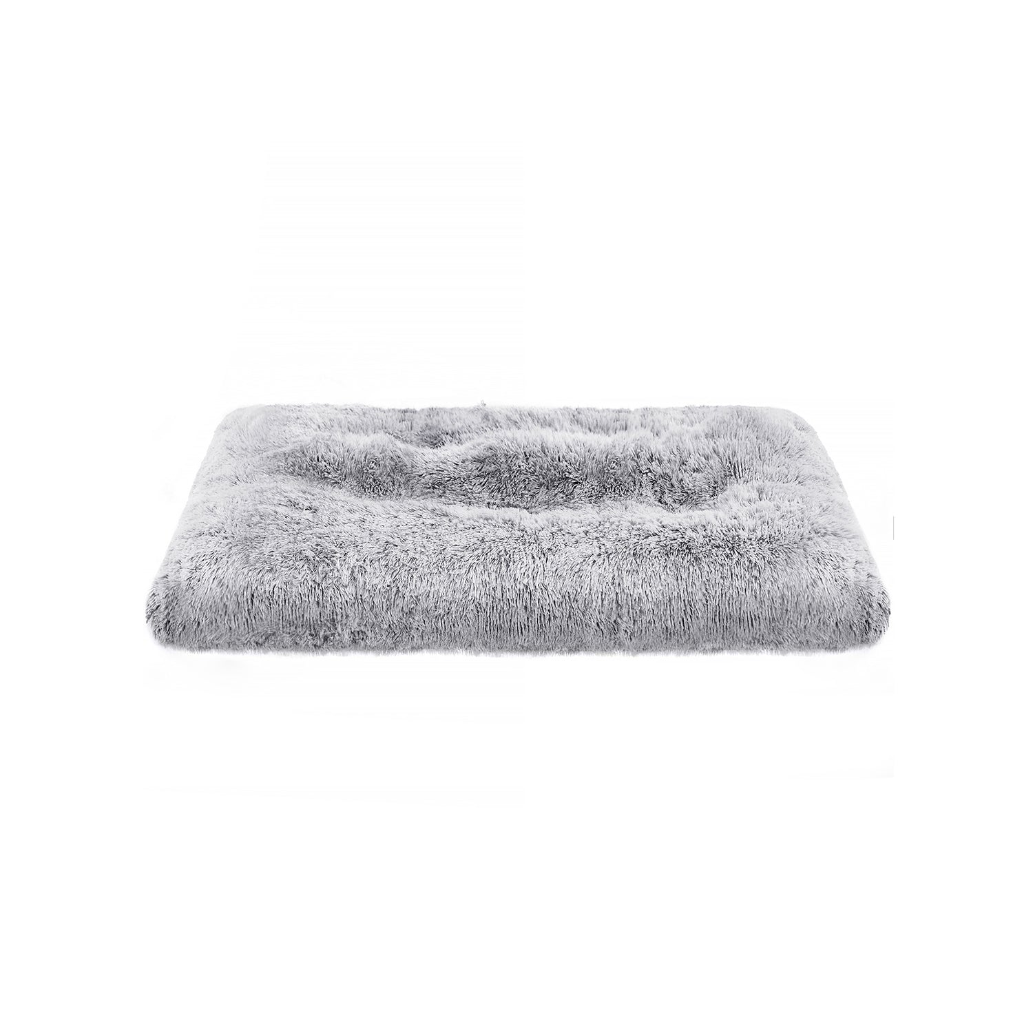 Dog bed - downy dog cushion - light gray