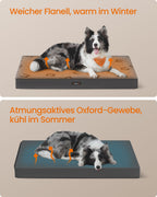 Orthopedic dog bed 105 x 73 x 10 cm Size XL