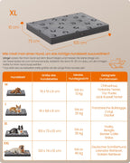 Orthopedic dog bed 105 x 73 x 10 cm Size XL