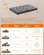 Orthopedic dog bed 120 x 74 x 10 cm Size XXL