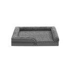 Orthopedic dog bed - large format - slate gray - comfort plus