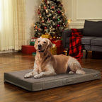 Orthopedic dog cushion - 120 x 80 x 10 cm - Brown