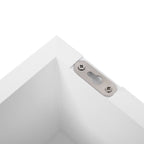 Wall shelves - Floating - Cube shape - Set of 3 - White