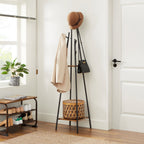 Coat rack-Industrial style-Vintage brown-black