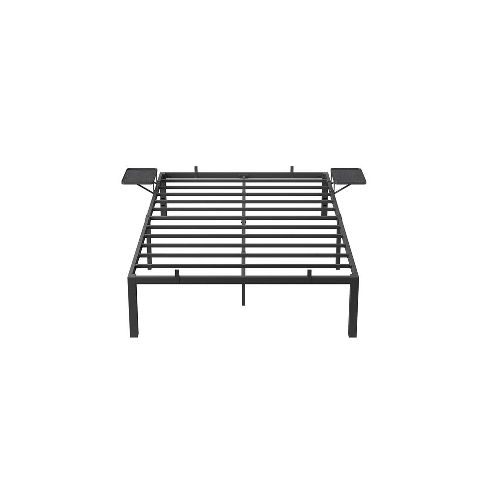 Bed Frame - Metal frame - Double bed - 200 x 140 cm - Black