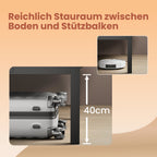 Bedframe - 140 x 190 cm, sturdy metal frame