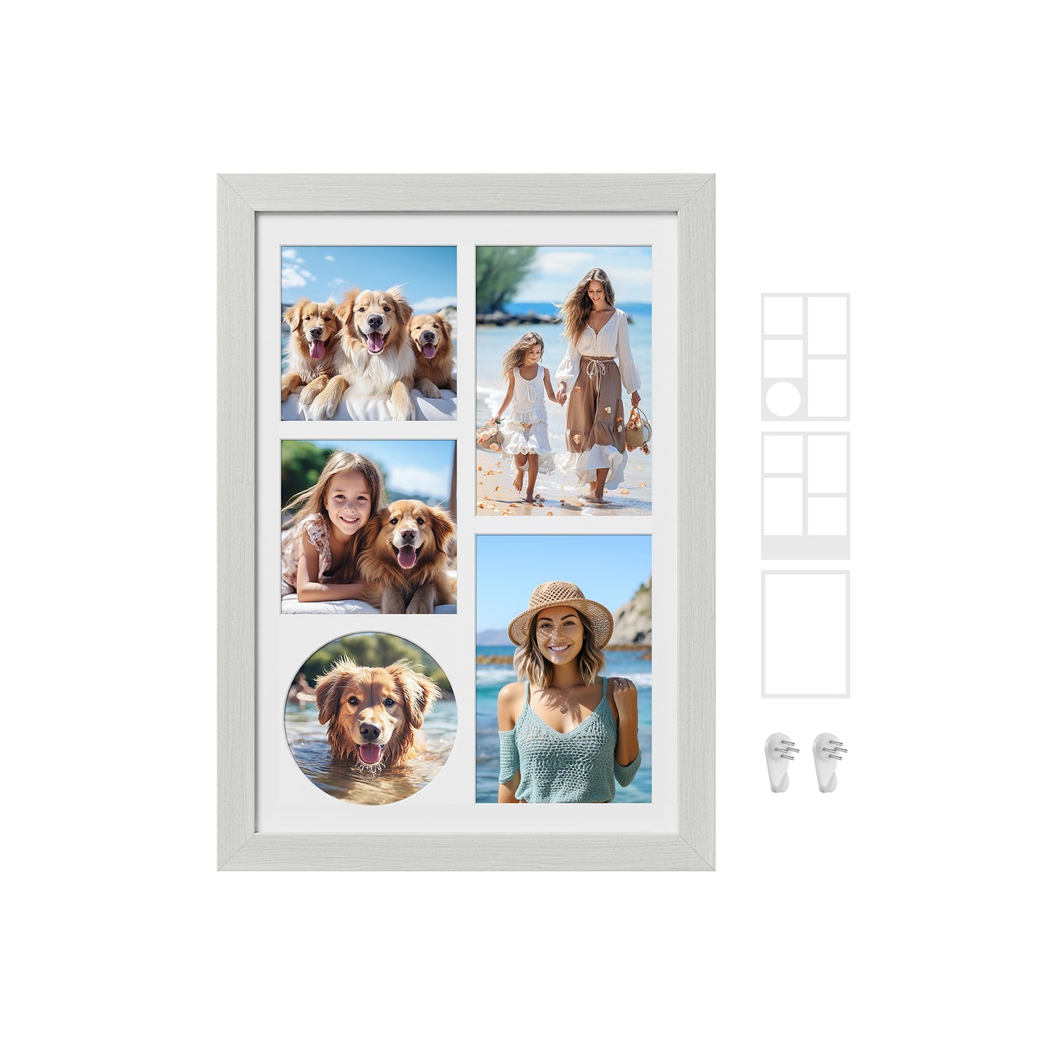 Photo frame - A4 - For several photos - Aszwart