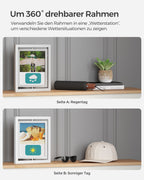 Photo frame set - 10 pieces - rotating - 20.3 x 25.4 cm (8 x 10 inches)