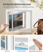 Photo frame set - 10 pieces - rotating - 20.3 x 25.4 cm (8 x 10 inches)
