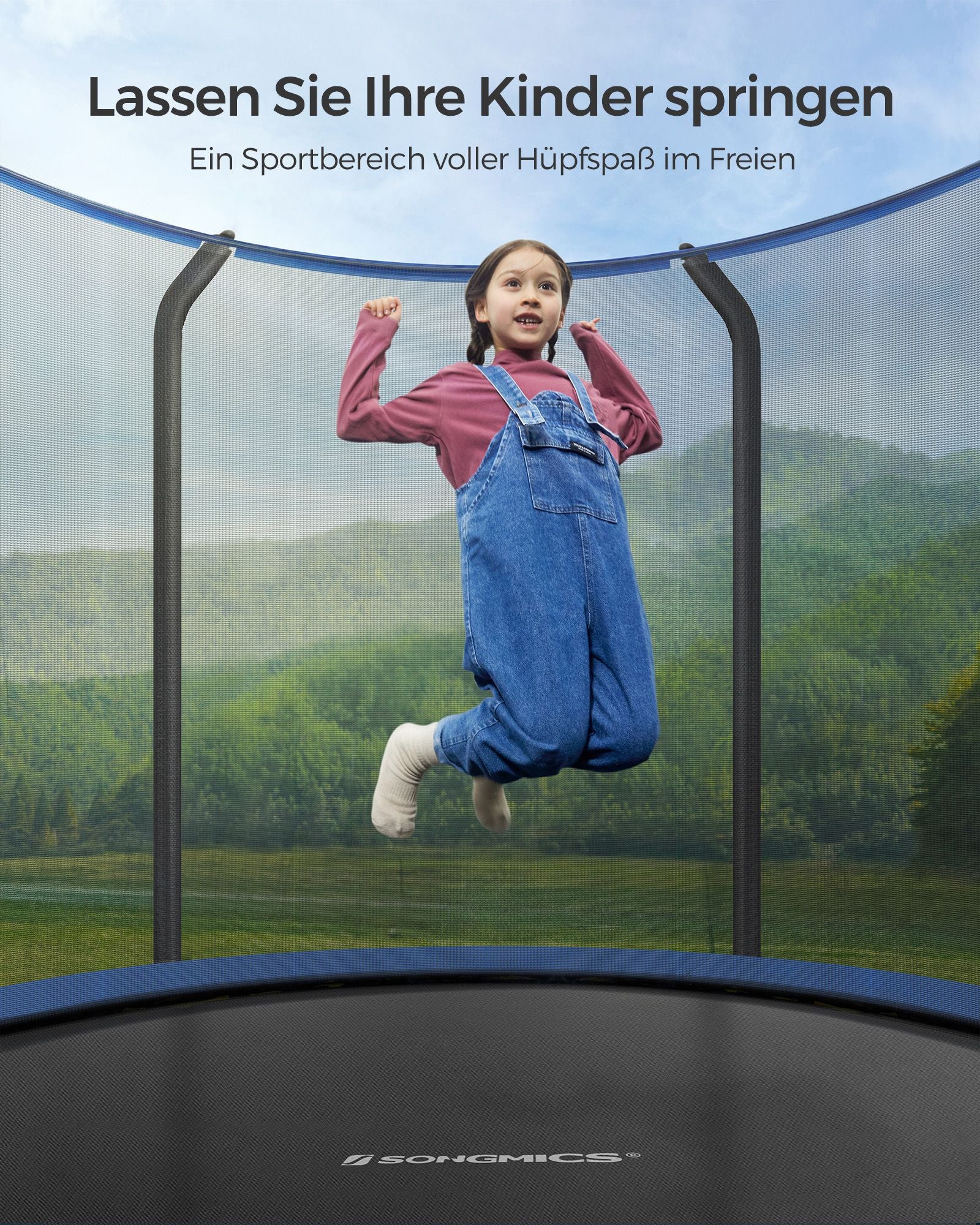 Trampoline - Ø 244 cm - with safety net