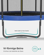 Trampoline - Ø 244 cm - with safety net