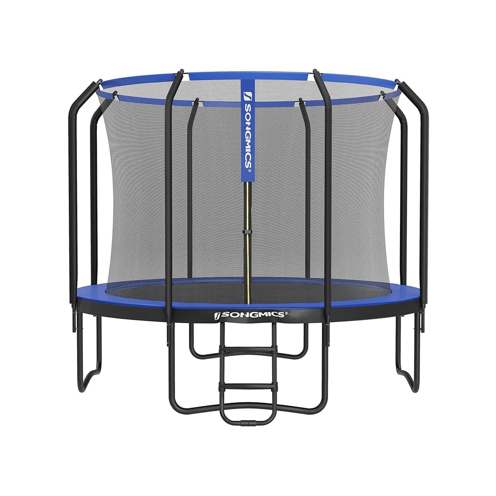 Trampoline - Ø 366 cm - With inner network, ladder and safety net - Green