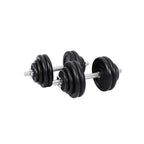 Dapper set - Cast iron - Dumbbell set - Adjustable - 60 kg - Home Gym