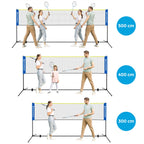 BadmintonNet - Easy to assemble - adjustable in height