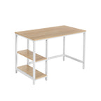 Desk - PC table with 2 shelves - Left or right mountable - 120 x 60 x 75 cm