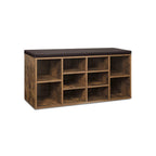Shoe bank - 10 compartments - sofa - white
