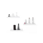 Bookshelves - Floating - Set of 3 - High Gloss White