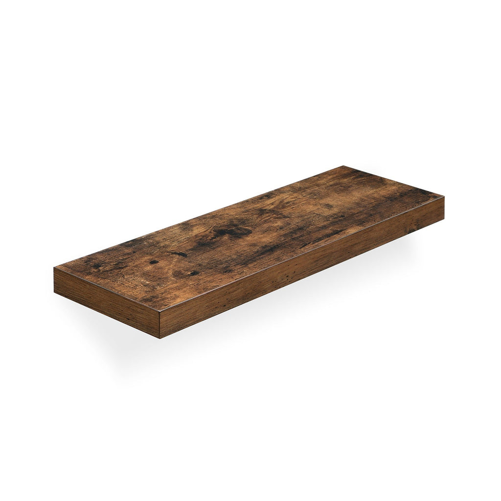 Floating plank - Wood look - 60 x 20 x 3.8 cm - Brown