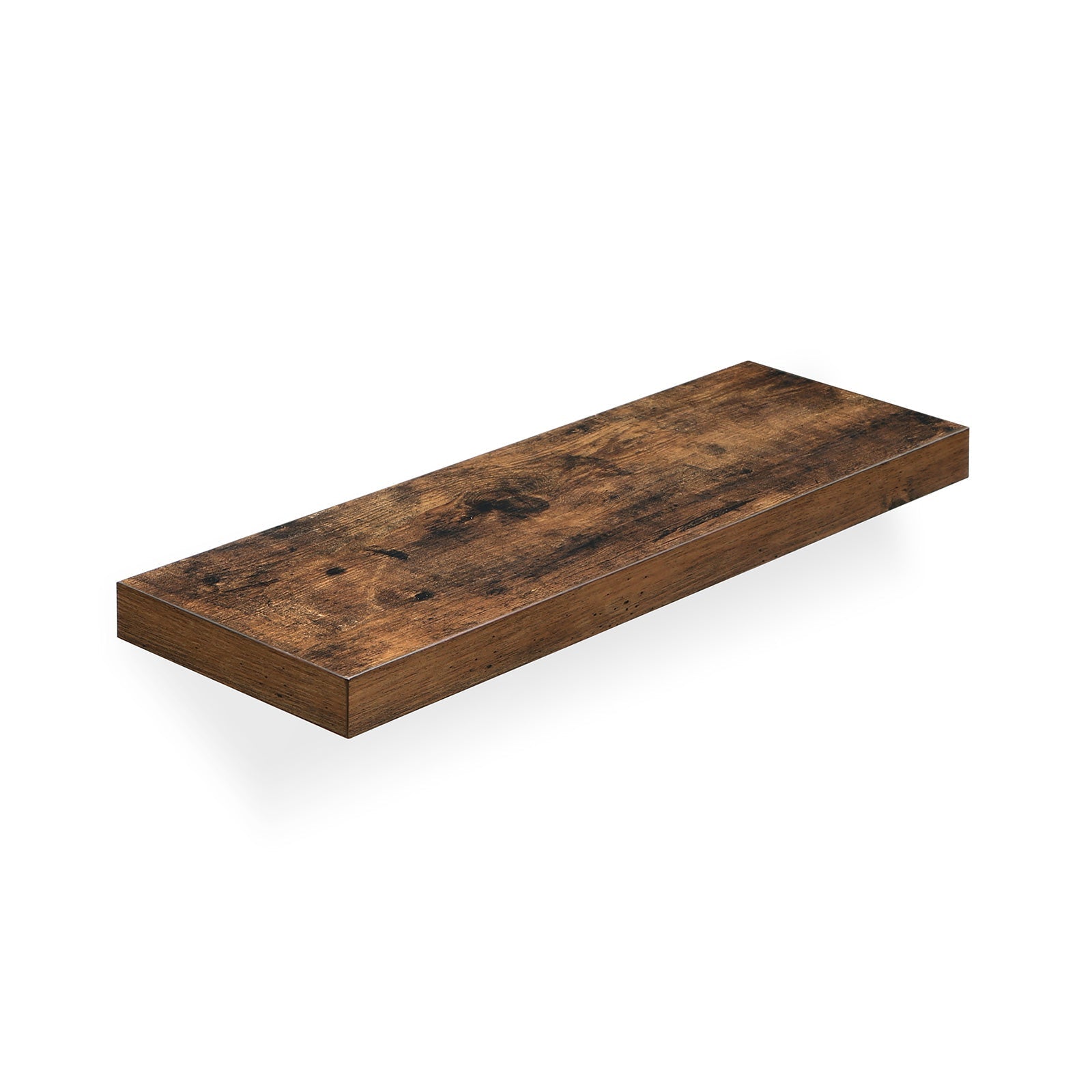 Floating plank - Wood look - 60 x 20 x 3.8 cm - Brown