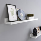 Floating planks - Set of 2 - Glossy White