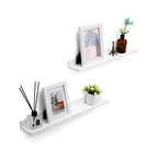 Floating planks - Set of 2 - Glossy White