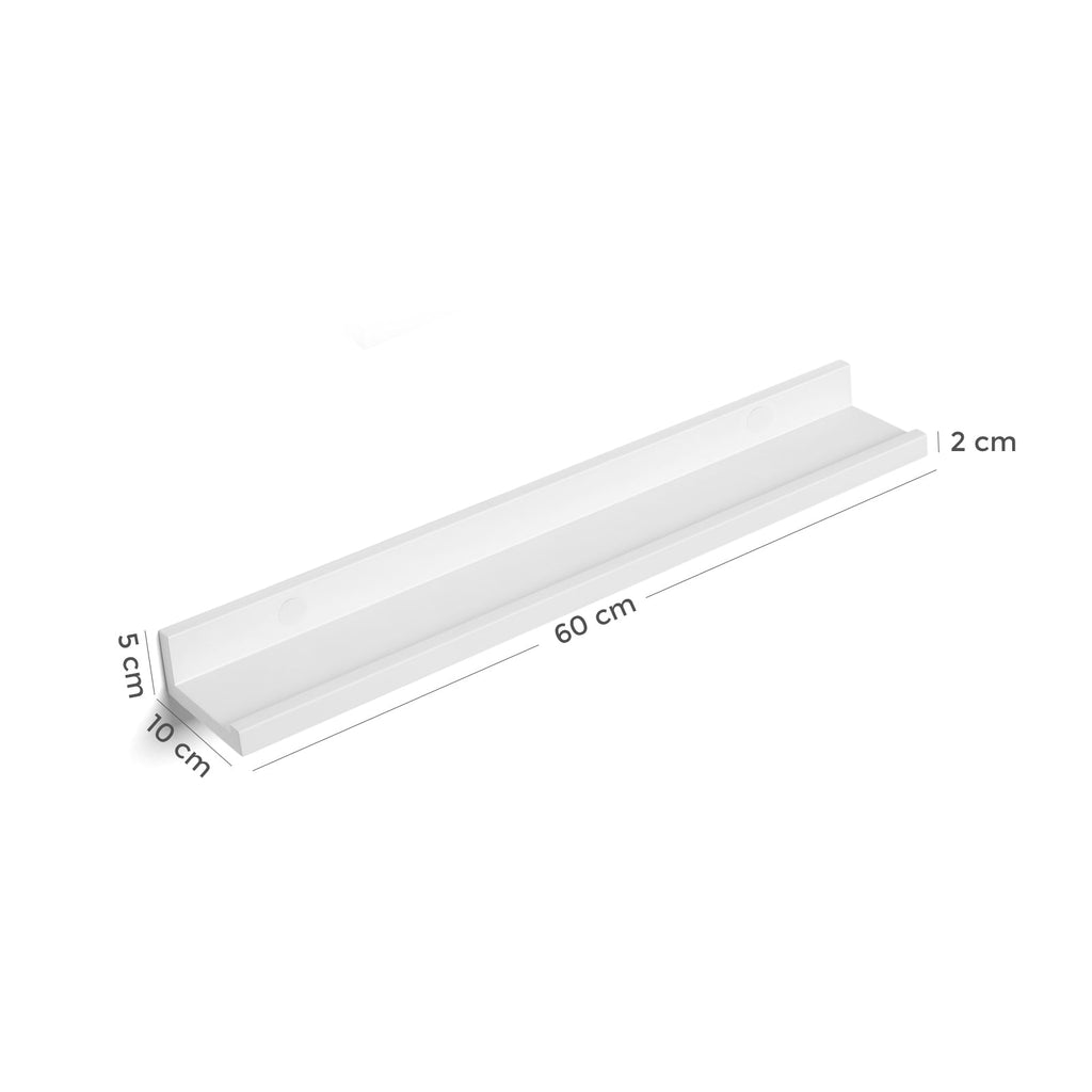 Floating planks - Set of 2 - Glossy White