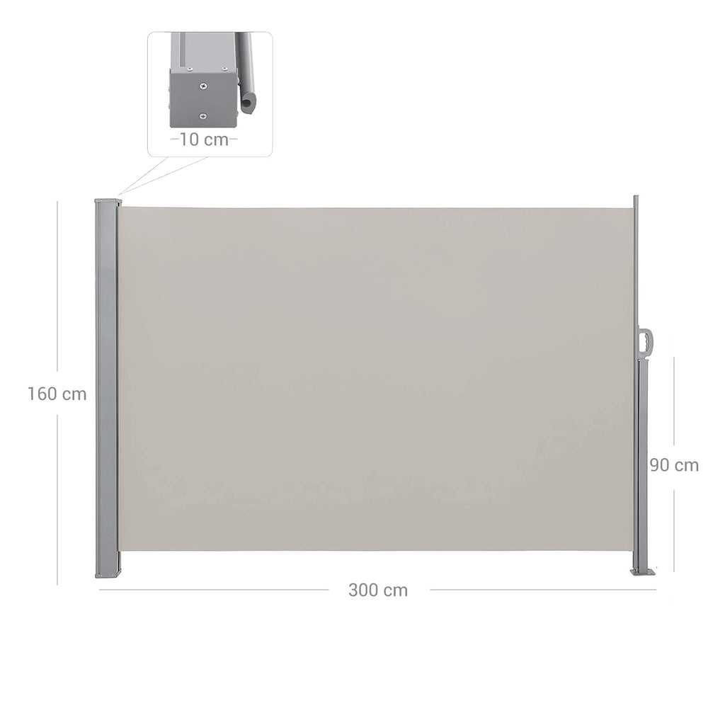 Side canopy - suitable for balcony