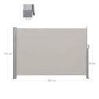 Side canopy - suitable for balcony
