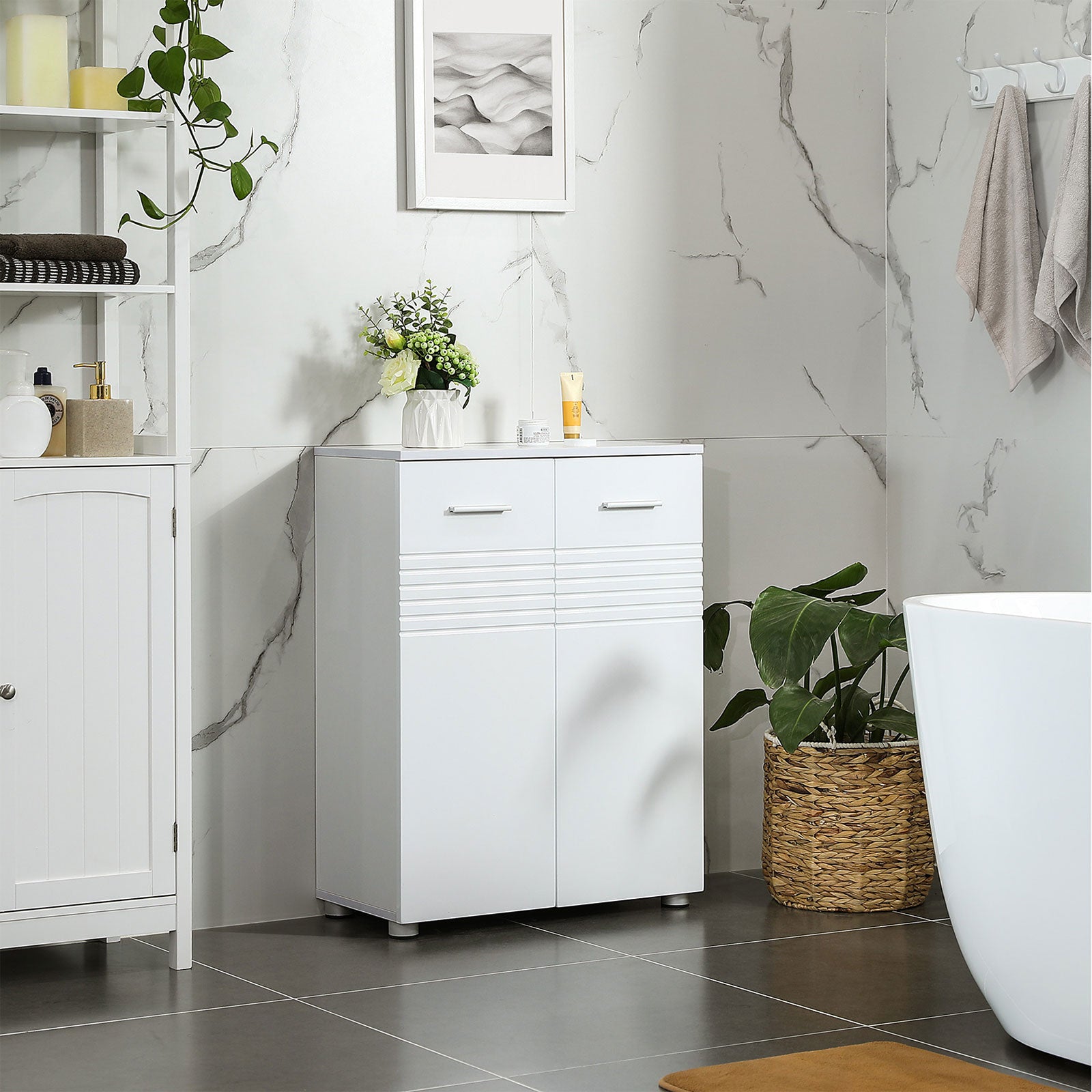 Bathroom furniture - “Modern notches”