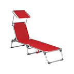 Garden seat - with headrest and sun visor
