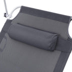 Sunter - Lounge Bed - Lounger - With Sun Visit - Lay capacity of up to 250 kg - Gray