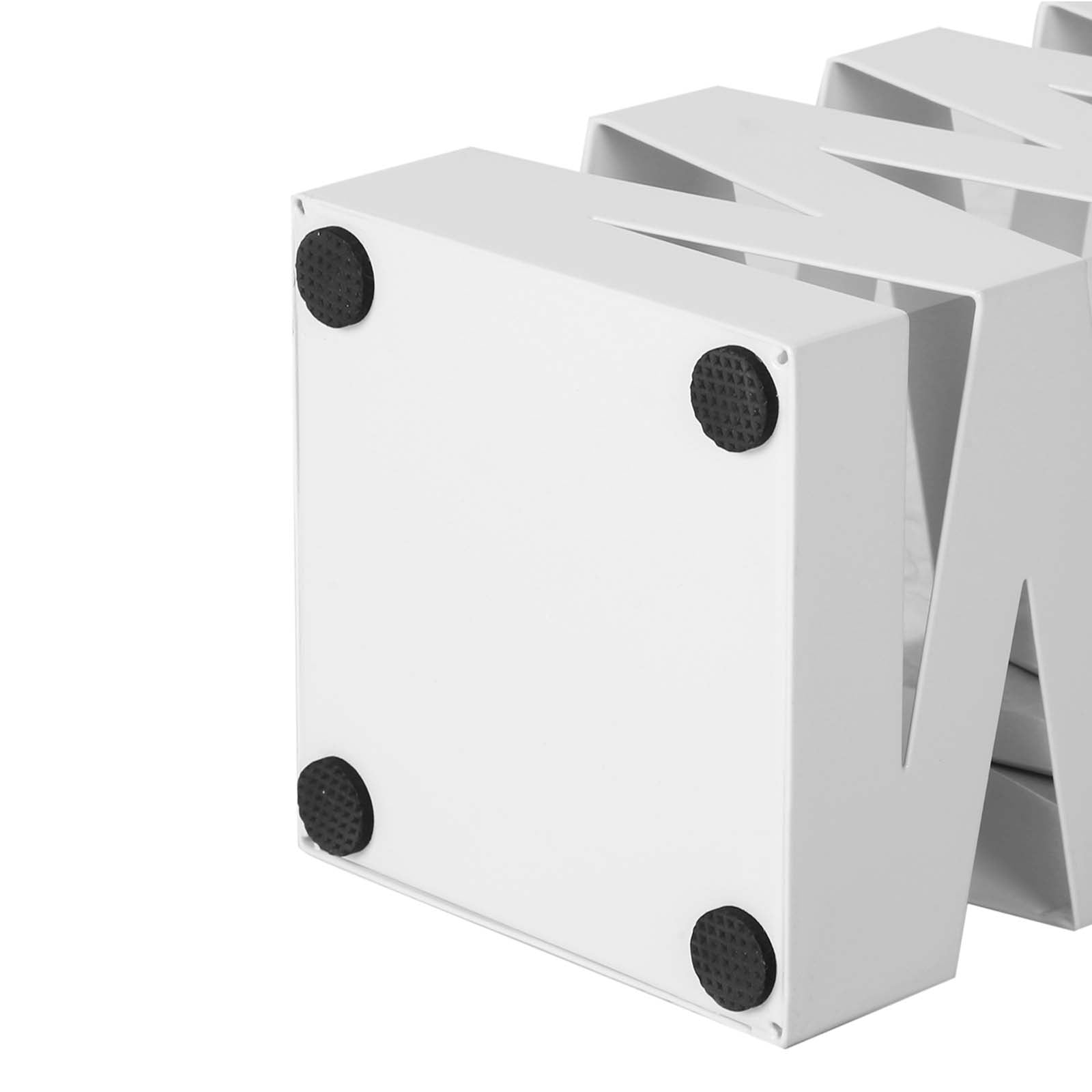 Umbrella holder - Square Design - With Water Collection - White