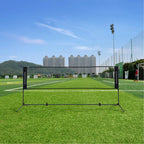 Badmintonnet - height adjustable - Tennisnet Standard - Black