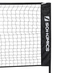 Badmintonnet - height adjustable - Tennisnet Standard - Black