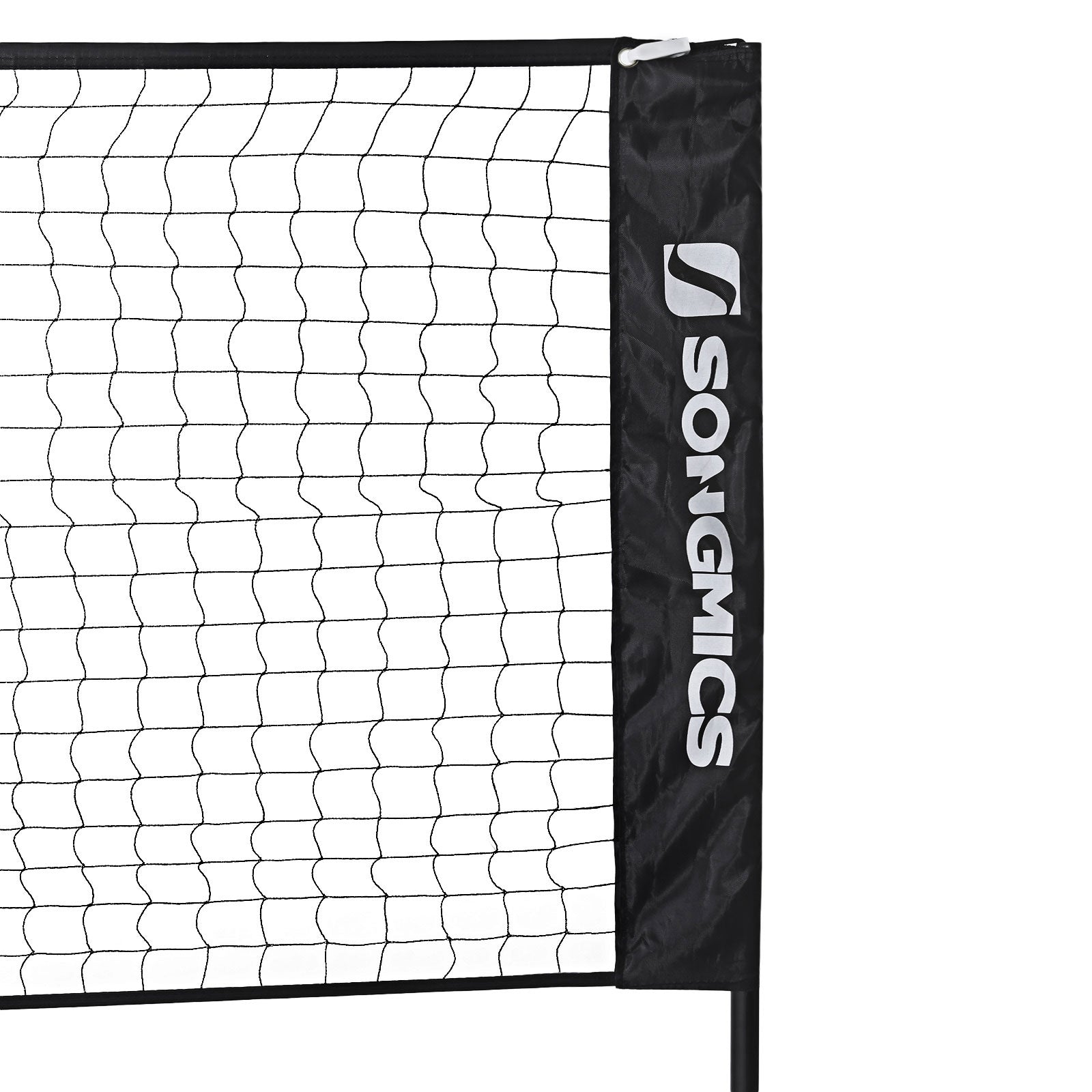 Badmintonnet - height adjustable - Tennisnet Standard - Black