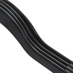 Clothing hangers - Plastic clothing hangers - Set of 30 - Black