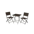 Garden furniture set - Coffee brown