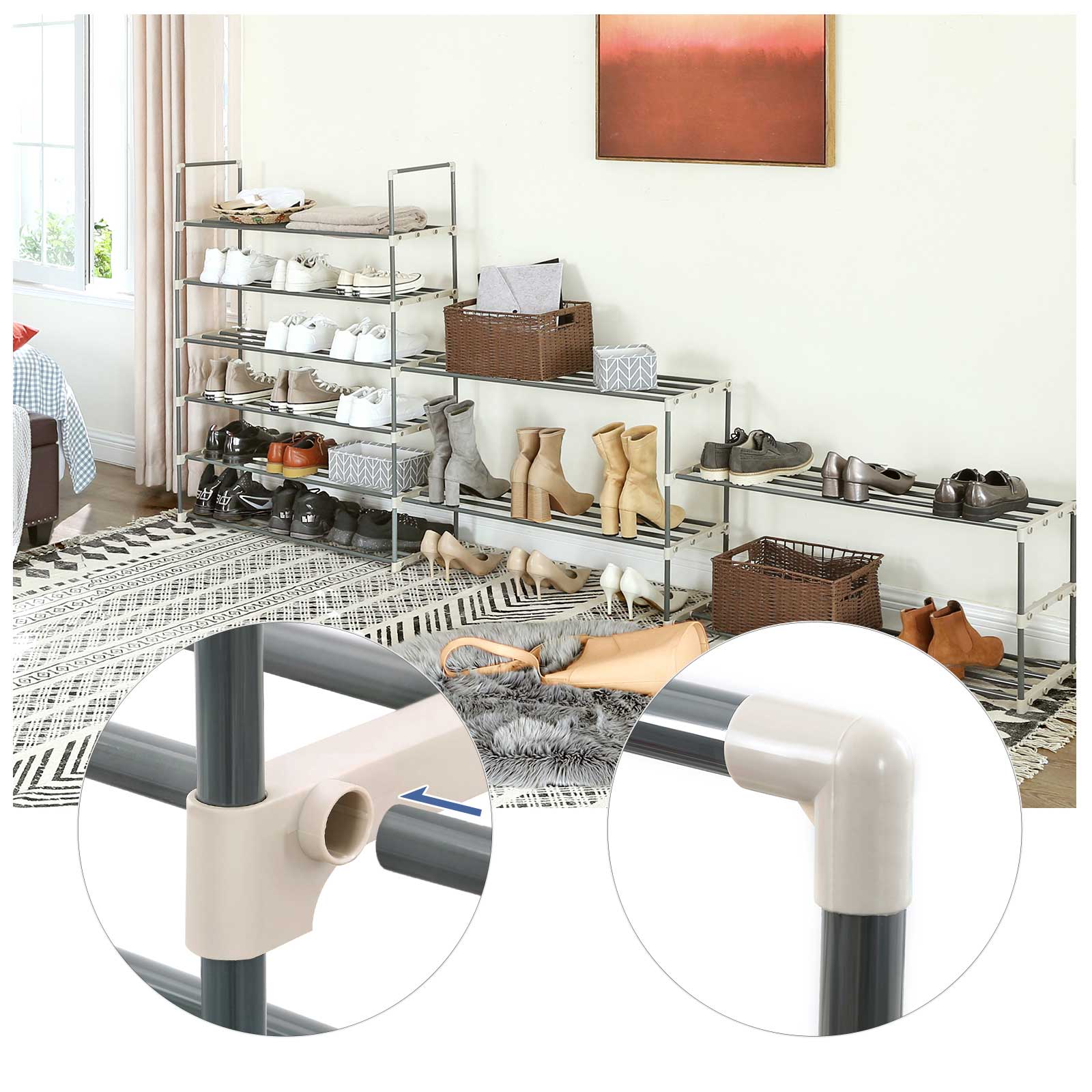 DIY shoe rack shoe stand