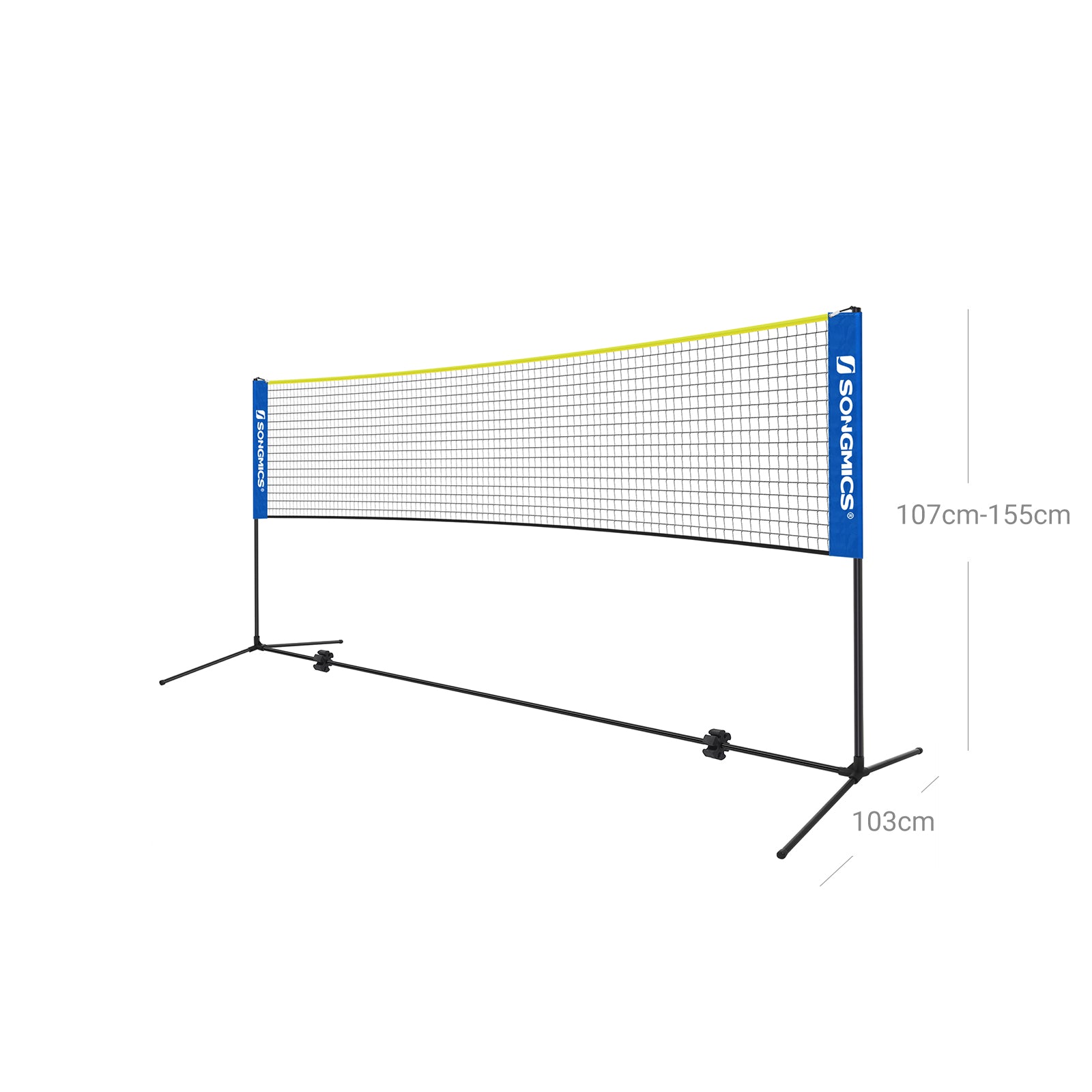 Badmintonnet - 5 m - Blue & Yellow