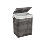 Laundry basket - Polyrotan - 90 L - Brown