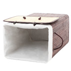 Laundry basket - Bamboo - 72 L - Brown